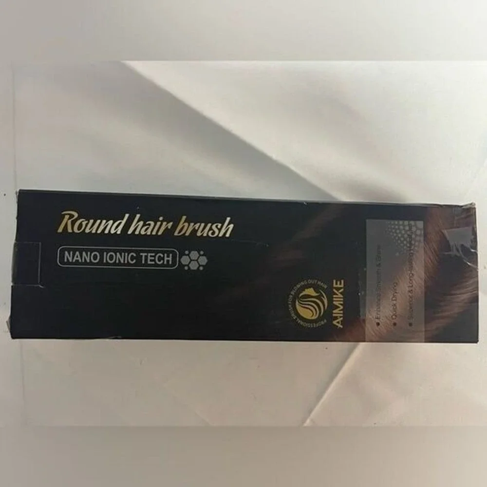 New Aimike Wooden round hair brush‎